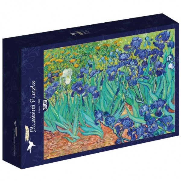 Irysy, Vincent van Gogh, 1889 (3000el) - Sklep Art Puzzle